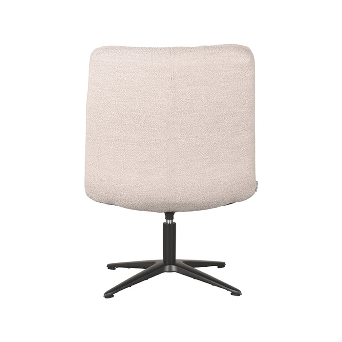 Vince LABEL51 draaibare Fauteuil - Naturel - Boucle