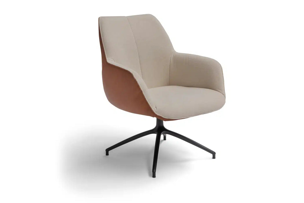 fauteuil kiq duobekleding desing draaifautuil leer bree's new world