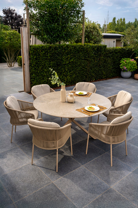 florence tuinset latte rope en prado tafel 4 seasons outdoor