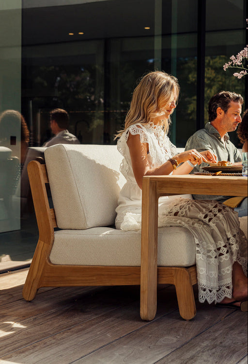 gescova low dining bank teak grace