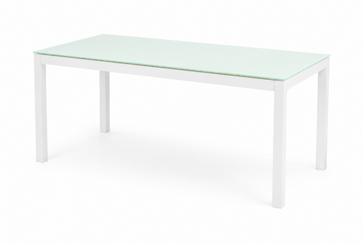 glazen tuintafel wit frame outlet deal