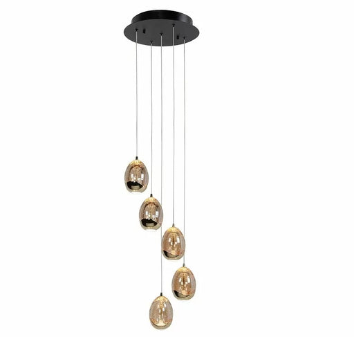 gouden druppel hanglamp egg