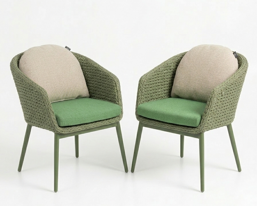 groene stoelen tuin quin apple bee prototype