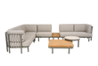 grote loungeset maui apple bee in showroom