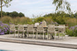 grote tuintafel 18 personen maratea salix Yoi Furniture ishi stoelen