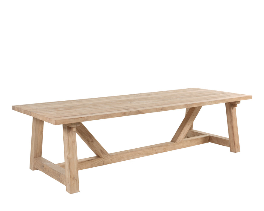 grote tuintafel teak cottage gescova