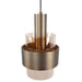 hanglamp marrone brons amber