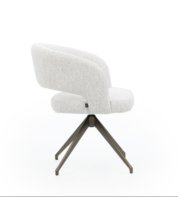 he design moderne eetkamerstoel manon