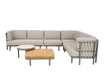 hoek loungeset maui taupe applebee