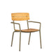 houten tuinstoel camogli olive Yoi