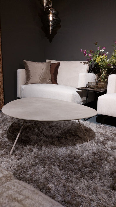 hpl sandstone twinny salontafel showroomaanbieding