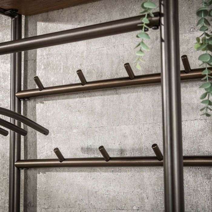 industriele garderobemeubel luno 70 cm