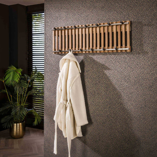 kapstok met houten spijlen tweak