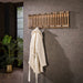 kapstok met houten spijlen tweak