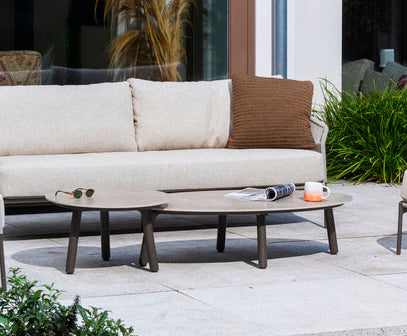 keramiek ovaal salontafel salute terre 4 seasons outdoor
