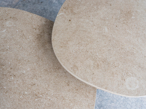 keramisch blad salontafel tuin latte 4 seasons outdoor