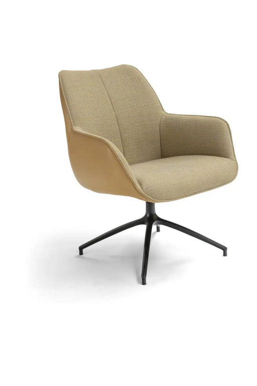 kiq  draaifauteuil brees new world design fauteuils duobekleding