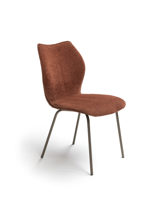 kiq zonder armleuning eetkamerstoel op vier poten bree's new world