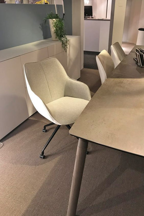 kuip eetkamerstoel met armleuning kiq