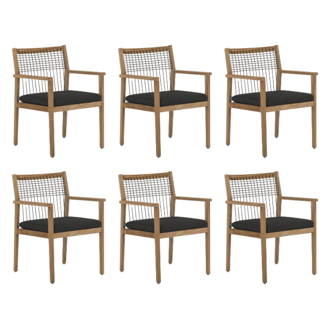 la croix tuinstoel apple bee outlet set van 6