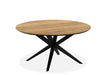lamulux ronde eettafel natur vince