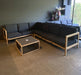 loungeset teak rope la croix applebee outlet