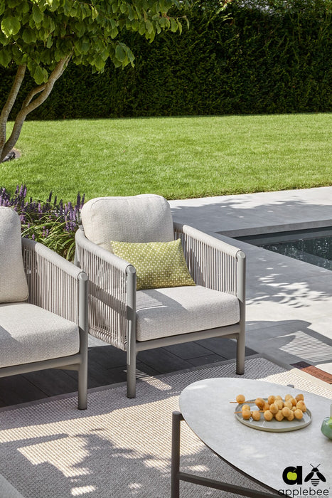 loungestoel apple bee bora bora taupe