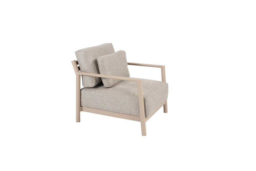 loungestoel voor buiten mykonos latte  4 seasons outdoor