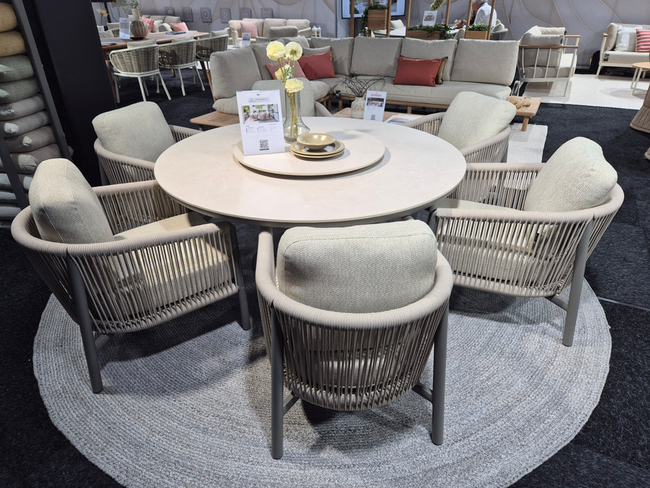 low dining tuinset bora bora bronze apple bee te zien in showroom