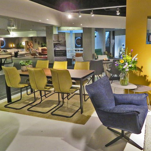 luna eetkamerstoel modern leer bree's new world