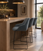 luxe kuip barstoel sledeframe kiq hoog