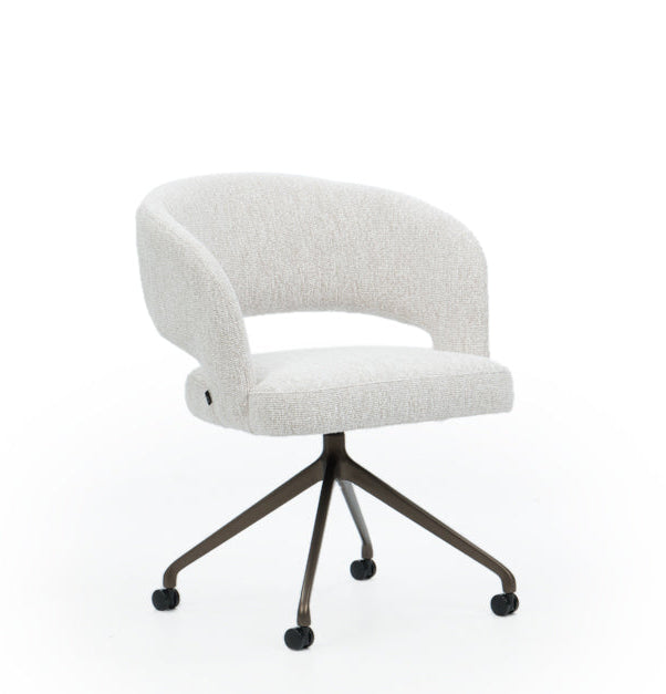 manon eetkamerstoel op wielen he design