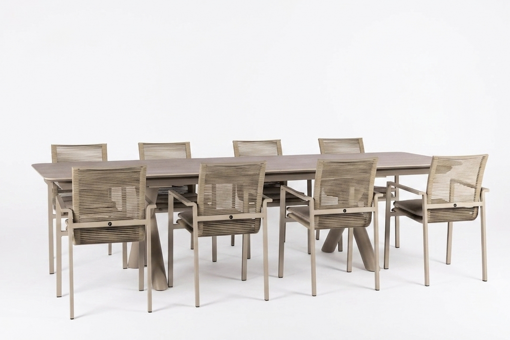 maratea tuinset salix yoi met 8 ishi stoelen