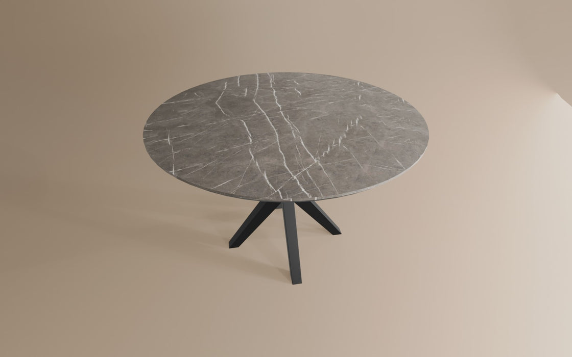 marble look ronde eettafel vince