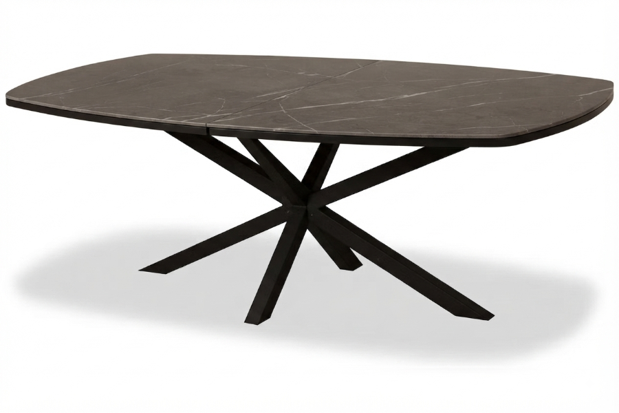 marmerlook eettafel uitschuifbaar mito