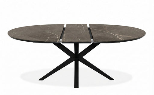 marmerlook uitschuifbare eettafel vince