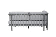 maui taupe module love seat apple bee
