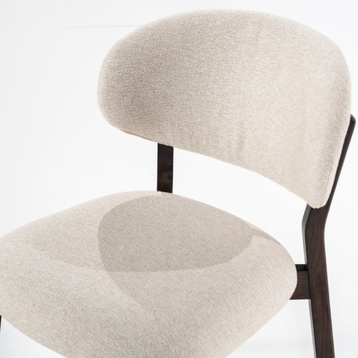mikky stoel eleonora bruin beige