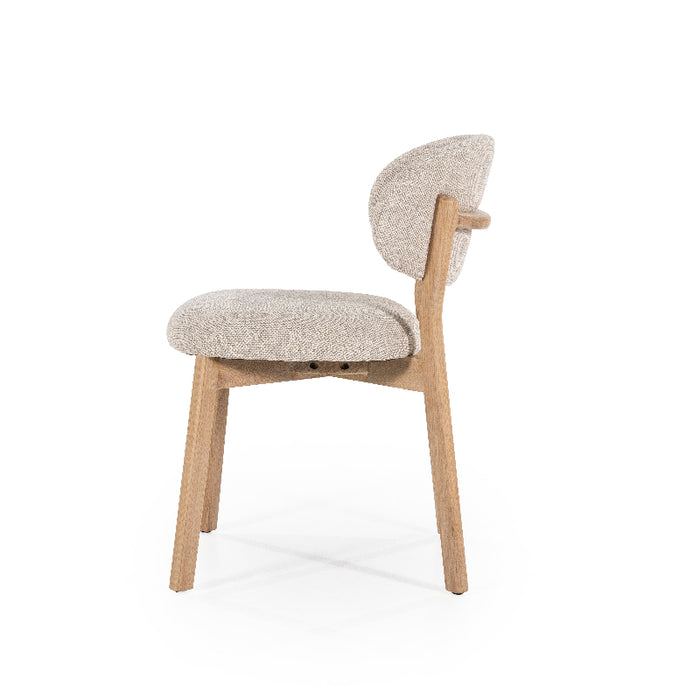 mikky stoel naturel taupe moon eleonora