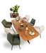 mira deens ovale eettafel eikenhout geolied