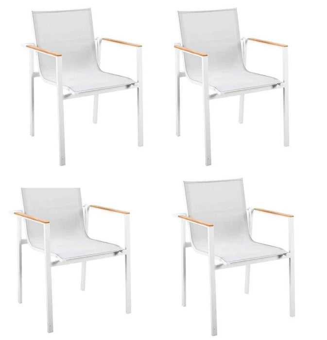 stapelbare tuinstoel Mizu Yoi - set van 4 - showmodellen