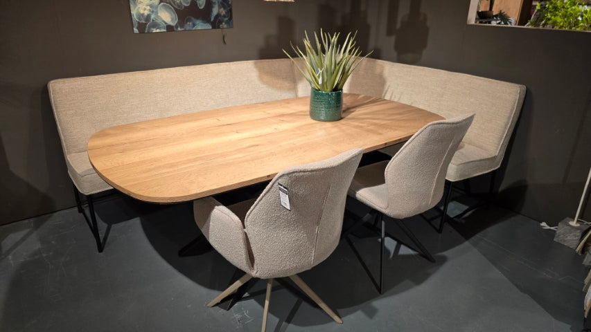 moderne eettafel hoekbank zoeterwoude 