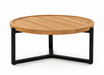 monaco salontafel Ø75 applebee zwart teak