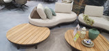 moon island loungeset in showroom