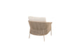 natuurlijke loungestoel voor buiten taste 4SO florence latte