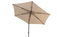 natuurlijke stokparasol rond Ø300 azzurro beach van 4 seasons outdoor