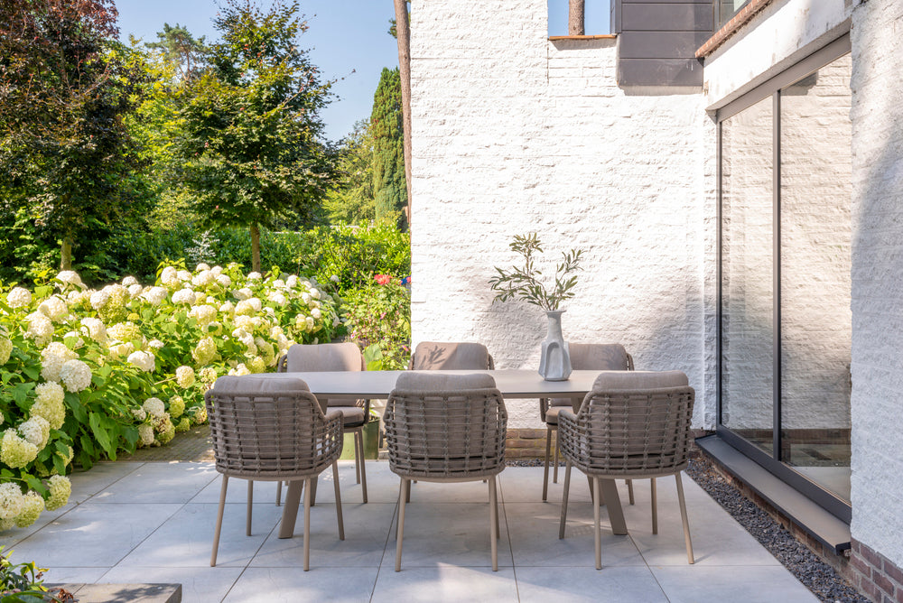 natuurlijke tuinset puglia rope tuinstoel  taste by 4 seasons outdoor