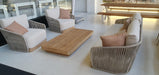 nino loungeset van gescova in showroom