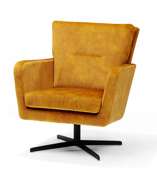 nolan draai fauteuil met vierteens poot