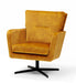 nolan draai fauteuil met vierteens poot